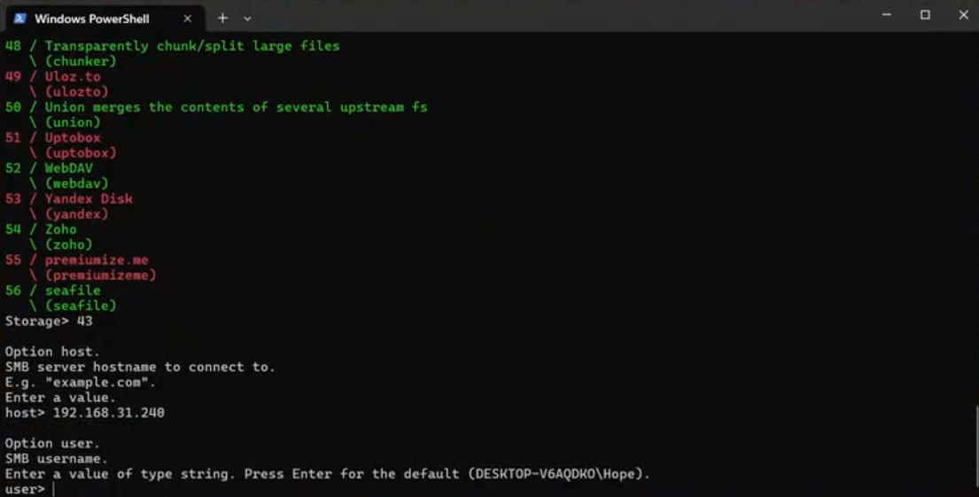 命令行界面和配置文件管理